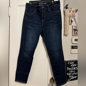 American Eagle Outfitters Dark Blue Jeans
